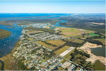 Aerial Photo Jacobs Well QLD Aerial Photography