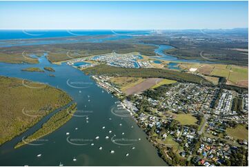 Aerial Photo Jacobs Well QLD Aerial Photography