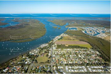 Aerial Photo Jacobs Well QLD Aerial Photography