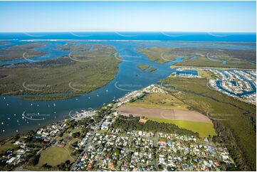 Aerial Photo Jacobs Well QLD Aerial Photography