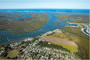 Aerial Photo Jacobs Well QLD Aerial Photography