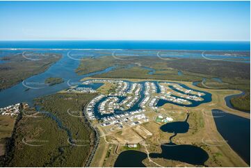 Aerial Photo Calypso Bay Jacobs Well QLD