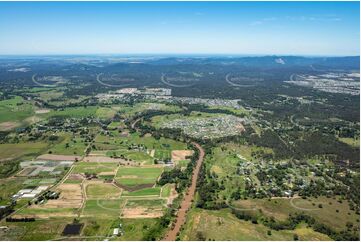 Aerial Photo Chambers Flat QLD Aerial Photography