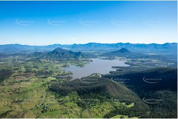 Aerial Photo Lake Moogerah QLD Aerial Photography