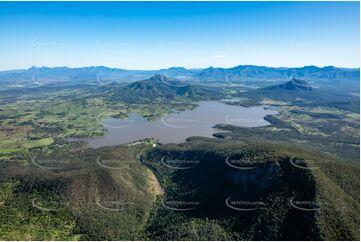 Aerial Photo Lake Moogerah QLD Aerial Photography