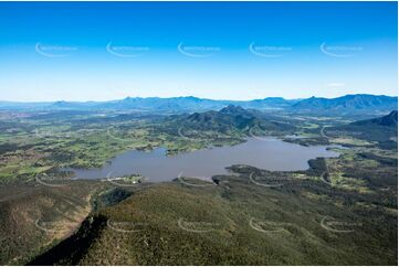 Aerial Photo Lake Moogerah QLD Aerial Photography