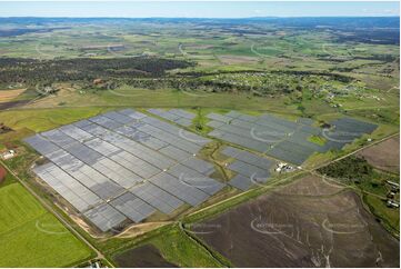 Aerial Photo Warwick Solar Farm QLD