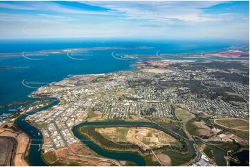 Aerial Photo West Gladstone QLD Aerial Photography