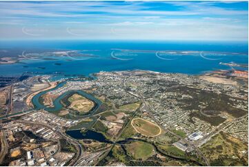 Aerial Photo West Gladstone QLD Aerial Photography