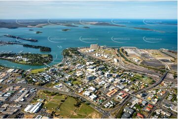 Aerial Photo Gladstone Central QLD Aerial Photography