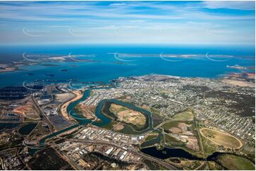 Aerial Photo Callemondah QLD Aerial Photography