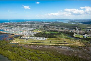 Aerial Photo Redcliffe Airport QLD