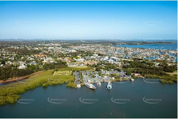 Aerial Photo Cleveland QLD Aerial Photography