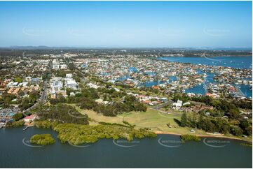 Aerial Photo Cleveland QLD Aerial Photography