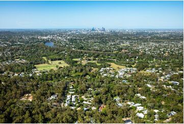 Aerial Photo Fig Tree Pocket QLD Aerial Photography