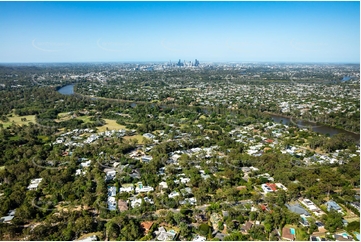 Aerial Photo Fig Tree Pocket QLD Aerial Photography