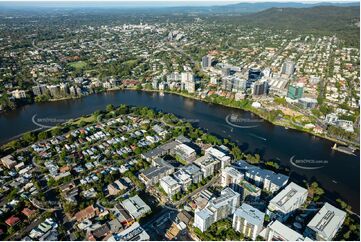 Aerial Photo West End QLD Aerial Photography