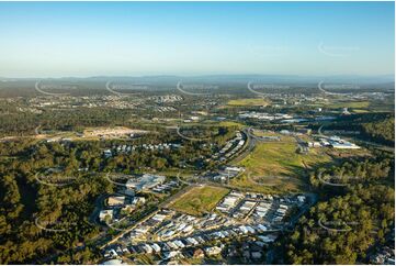 Sunset Aerial Photo Augustine Heights QLD Aerial Photography