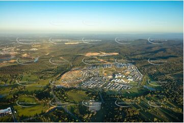 Sunset Aerial Photo South Ripley QLD Aerial Photography