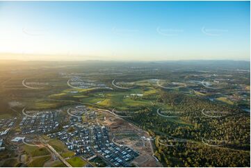 Sunset Aerial Photo Swanbank QLD Aerial Photography