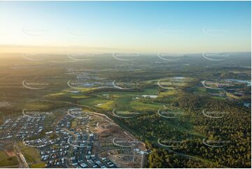 Sunset Aerial Photo Swanbank QLD Aerial Photography