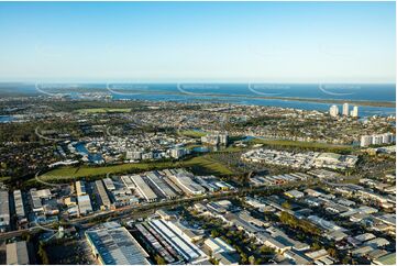 Aerial Photo Biggera Waters QLD Aerial Photography