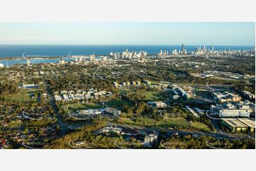 Sunset Aerial Photo Southport QLD Aerial Photography