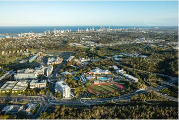 Aerial Photo Griffith University Southport QLD