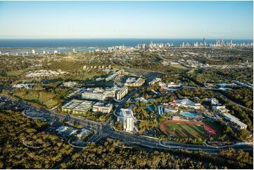 Aerial Photo Griffith University Southport QLD