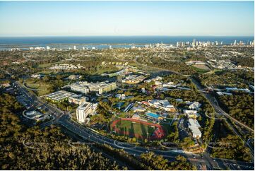 Aerial Photo Griffith University Southport QLD