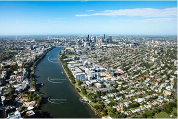 Aerial Photo West End QLD Aerial Photography