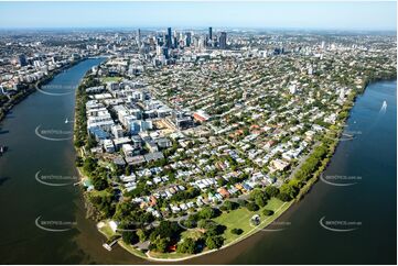 Aerial Photo West End QLD Aerial Photography