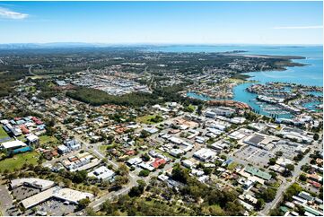 Aerial Photo Cleveland QLD Aerial Photography