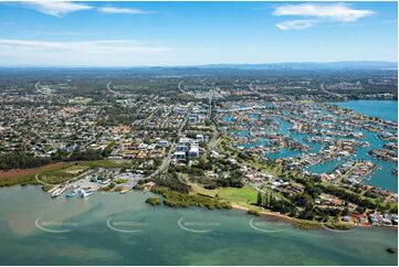 Aerial Photo Cleveland QLD Aerial Photography