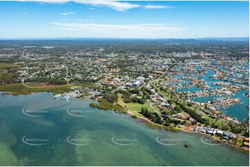 Aerial Photo Cleveland QLD Aerial Photography