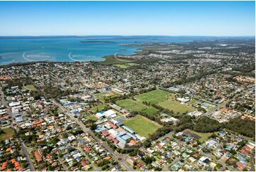 Aerial Photo Cleveland QLD Aerial Photography