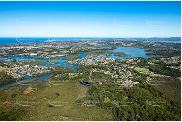 Aerial Photo Tweed Heads West NSW Aerial Photography