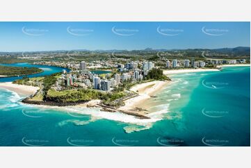 Aerial Photo Coolangatta QLD Aerial Photography