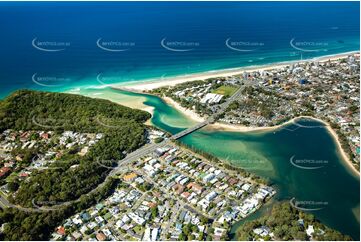 Aerial Photo Burleigh Heads QLD Aerial Photography