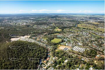 Aerial Photo Bahrs Scrub QLD Aerial Photography