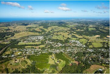 Aerial Photo Bangalow NSW Aerial Photography