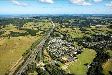 Aerial Photo Bangalow NSW Aerial Photography