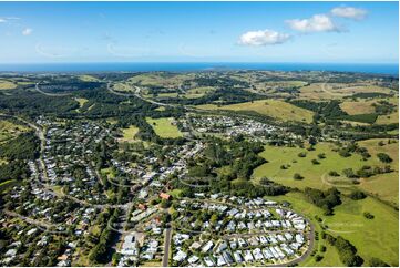 Aerial Photo Bangalow NSW Aerial Photography