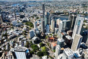 Aerial Photo Brisbane City QLD Aerial Photography