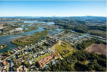 Aerial Photo Tweed Heads West NSW Aerial Photography