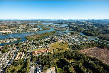 Aerial Photo Tweed Heads West NSW Aerial Photography