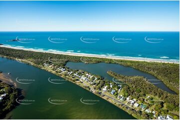 Aerial Photo Fingal Head NSW Aerial Photography