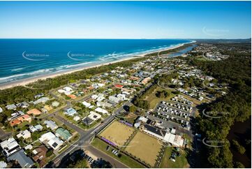 Aerial Photo Pottsville NSW Aerial Photography