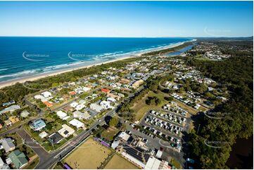 Aerial Photo Pottsville NSW Aerial Photography