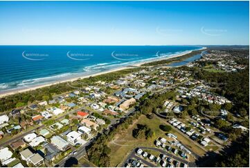 Aerial Photo Pottsville NSW Aerial Photography